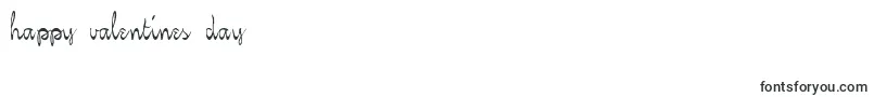 DaliaNormal-Schriftart – Schriften zum Valentinstag